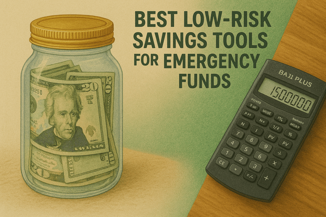 Best Low Risk Savings Tools for Emergency Funds