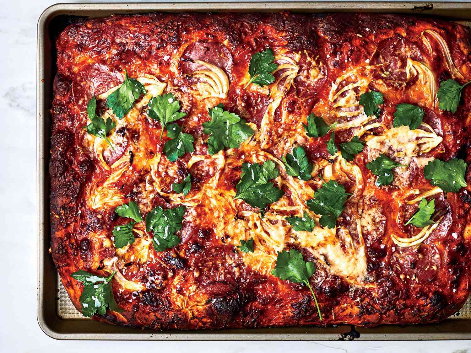One Pan Veggie Pizza on a Sheet Pan (1)