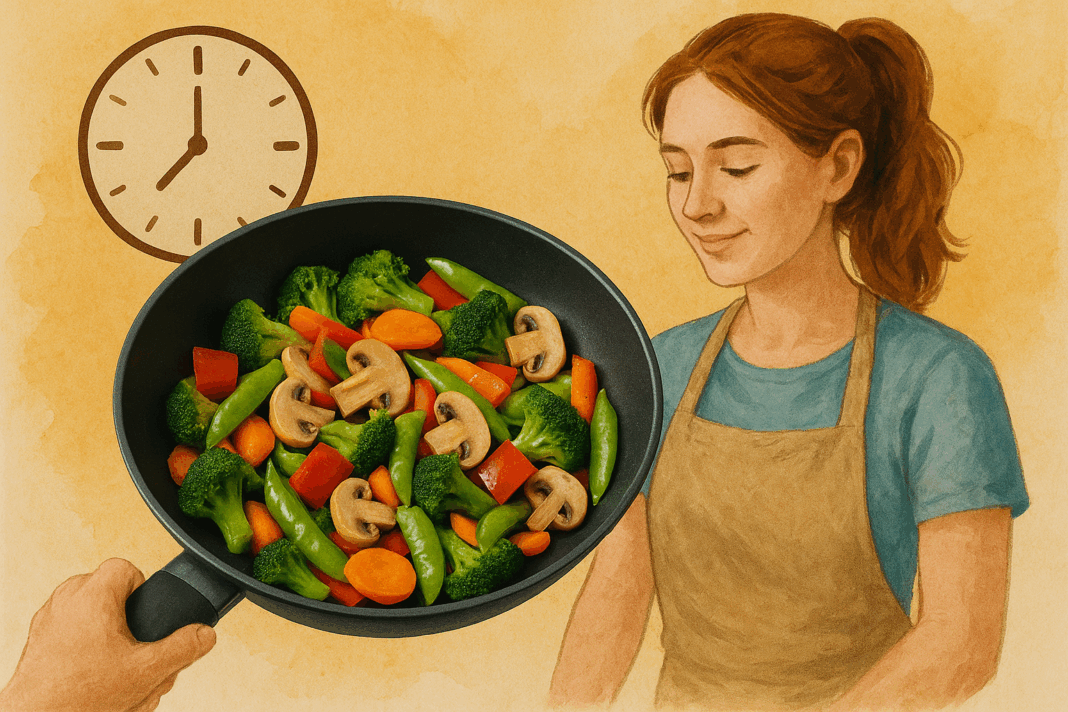 Quick Vegetarian Stir Fries Under 15 Minutes