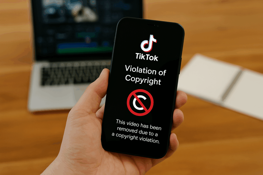 TikTok Copyright Violation Problems and Fixes