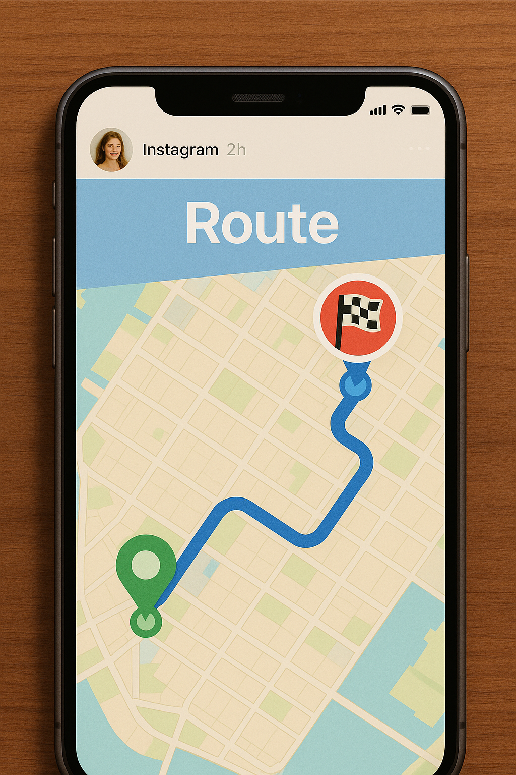 Creating Routes and Route Effects on Instagram How to Make a Route Map in Stories
