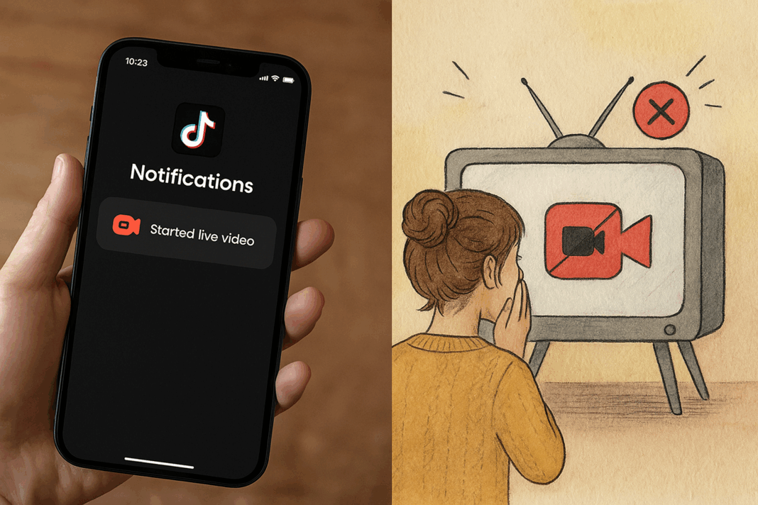 TikTok Live Notifications Not Sending