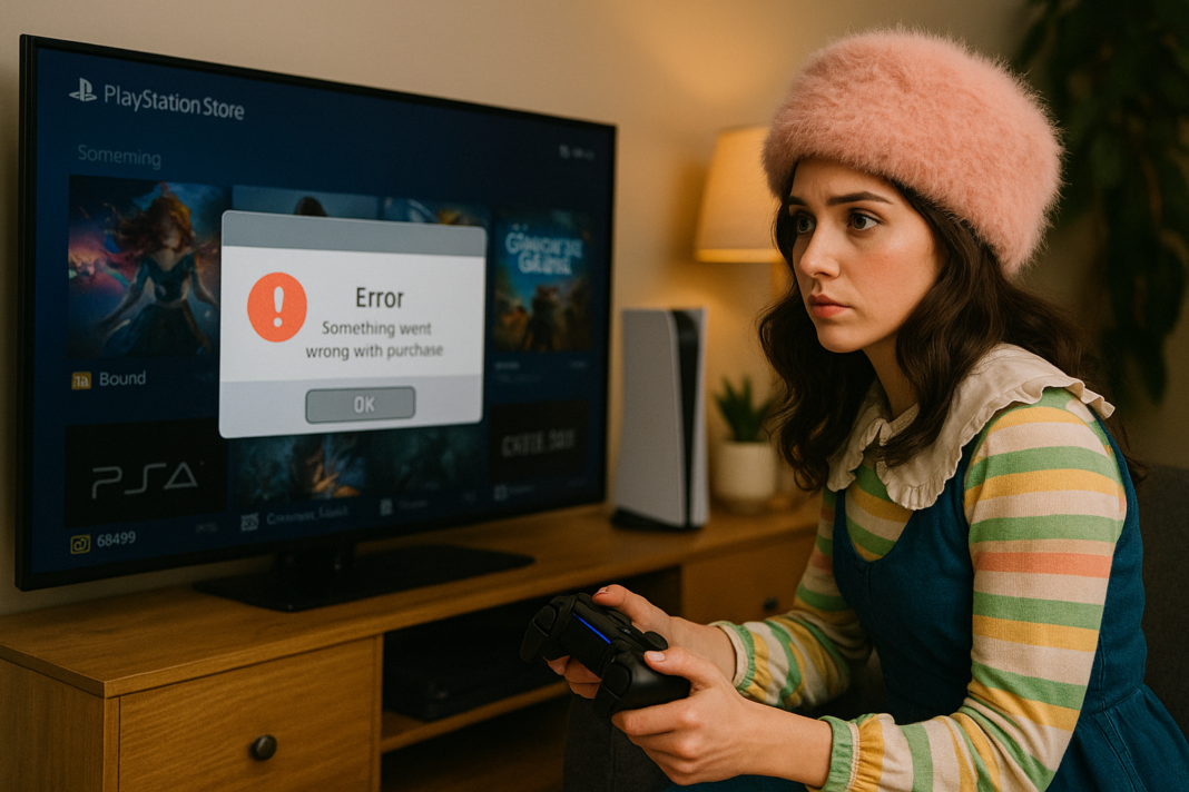 PlayStation Store Errors Purchase Problems